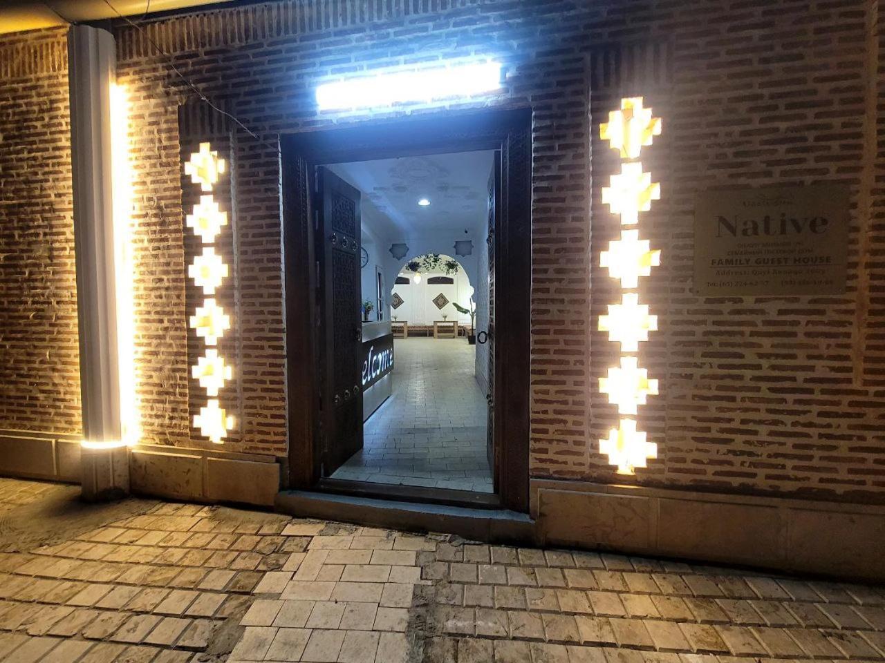 Native Teracce Hotell Bukhara Eksteriør bilde